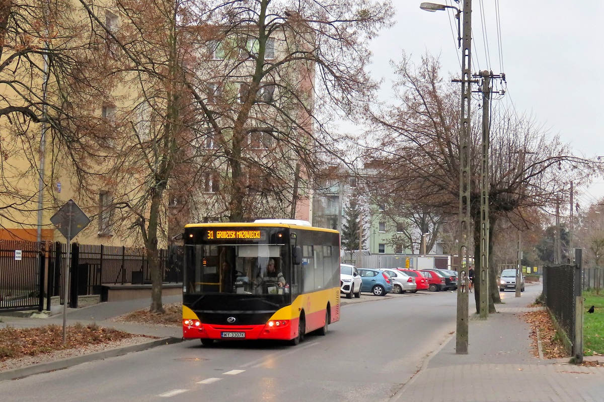 401
ZAZ jedzie jako kurs â115/217â linii numer 31 â Grodzisk Maz. Dw. PKP (11:15)-Petrykozy Trakt KrĂłlewski (12:07)-Grodzisk Maz. Dw. PKP (13:14). Pozdrowienia dla Kierowcy! 

