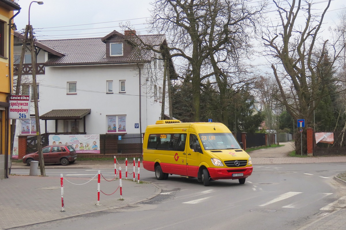 222
Sprinter jedzie jako kurs 404 linii numer 23: Urszulin PÄtla (11:40)-Grodzisk Maz. Dw. PKP (12:16). 
