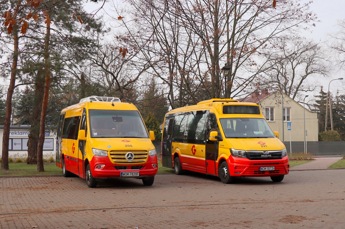 208
TytuĹowy Sprinter wraz z MAN-em TGE 5.180 / Mercus City #231 w oczekiwaniu na zatrudnienie.
