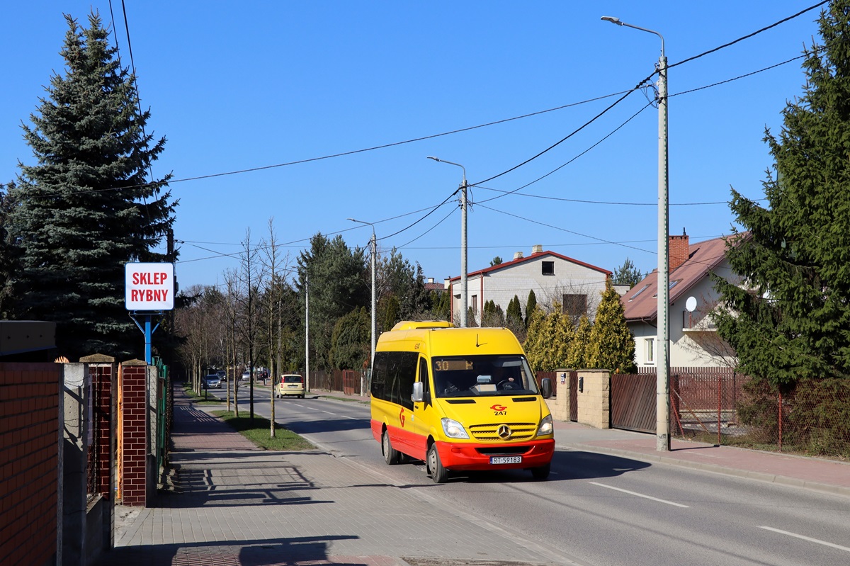 247
Sprinter jedzie jako kurs linii numer 30: Grodzisk Maz. Dw. PKP (11:57)-PieĹki SĹubickie (12:46).
