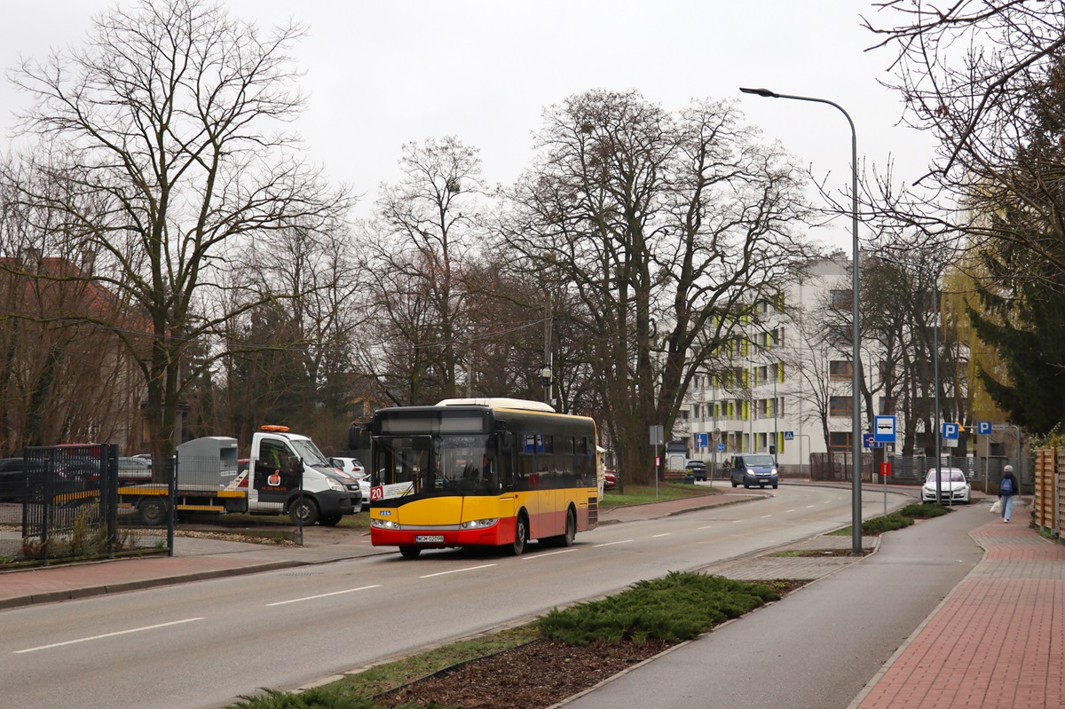 24017 [ex. 9239]
Solaris jedzie jako kurs linii numer 20: Kaski DwĂłr (13:01)-Grodzisk Maz. Szpital (13:50). Pozdrowienia dla Kierowcy! 
