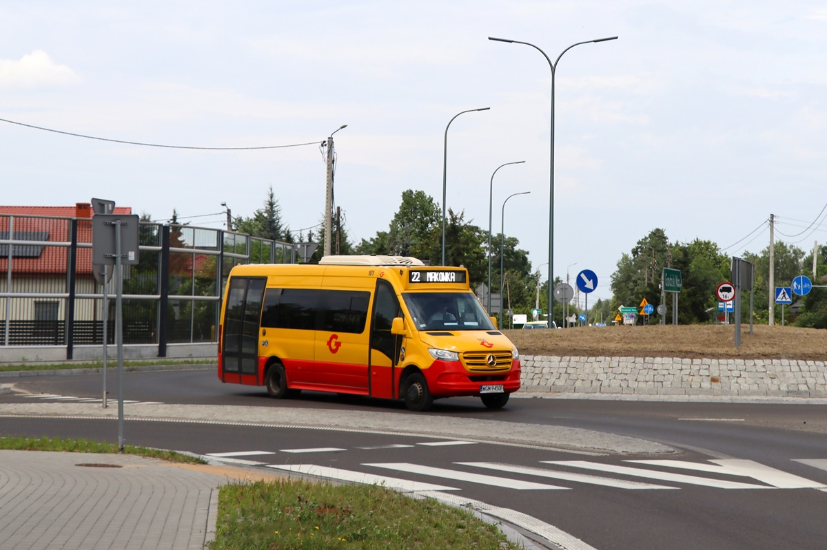 101 (22028)
Sprinter jedzie jako kurs linii numer 22: Grodzisk Maz. Dw. PKP (13:05)-MakĂłwka Lukrecji (13:23).
