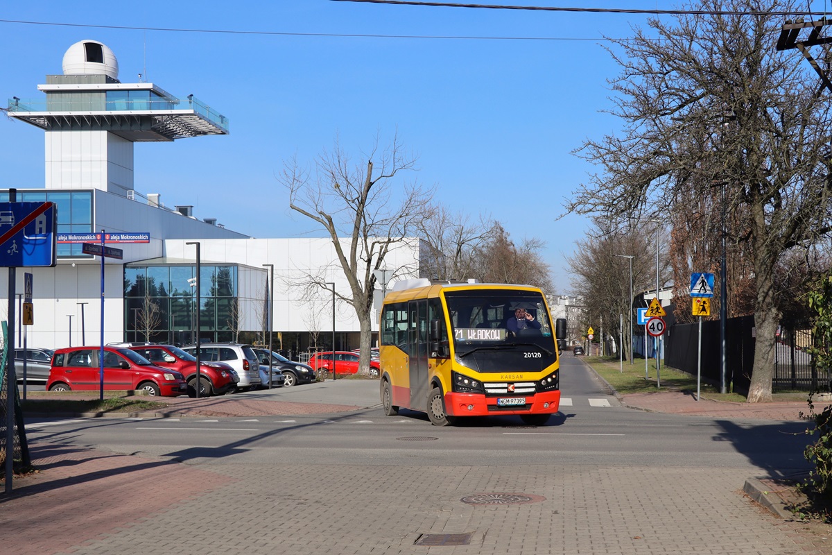 20120
Karsan jedzie jako kurs linii numer 21: WĹadkĂłw PÄtla (11:30)-Grodzisk Maz. Dw. PKP (11:59). Pozdrowienia dla Kierowcy!
Słowa kluczowe: DziwadĹo