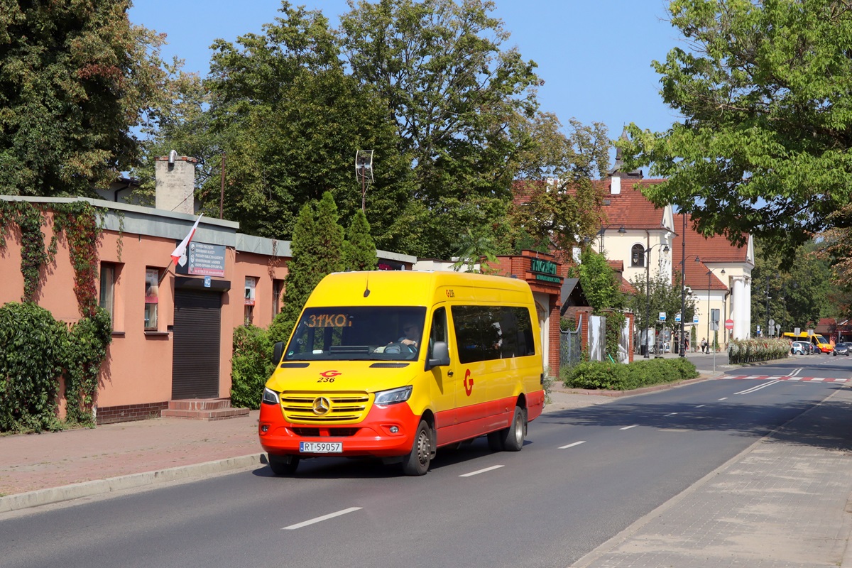 236
Sprinter jedzie jako kurs linii numer 31: Grodzisk Maz. Dw. PKP (14:15)-PieĹki SĹubickie (15:10). 
