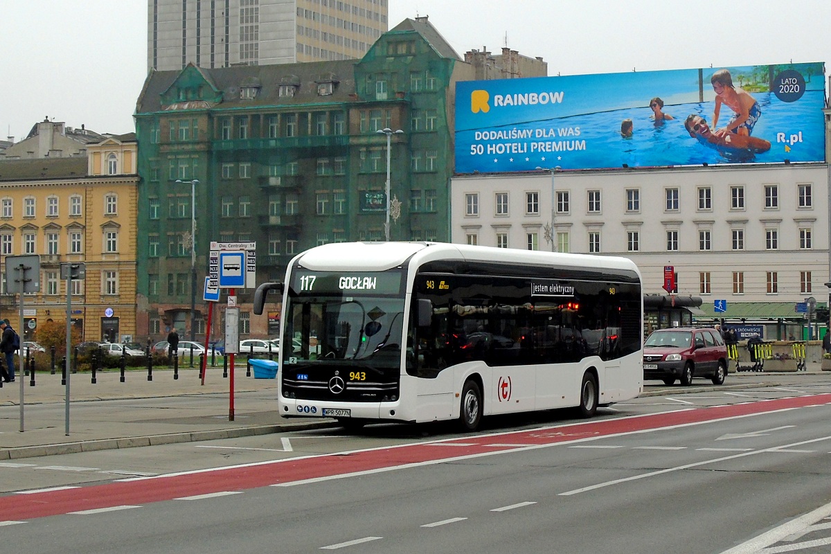 943
Mercedes wykonaĹ kurs linii numer 117 w relacji GocĹaw (10:51)-Dw. Centralny (11:22). NastÄpnie wykona kurs linii numer 117 w relacji Dw. Centralny (11:37)-GocĹaw (12:06). 
