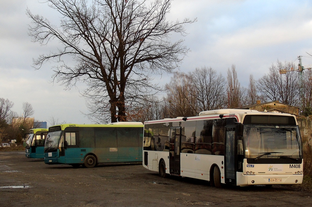 M408
Ambasadory o numerach M408, M429 i M425 stojÄ na terenie parkingu przy ul. Traugutta. 
