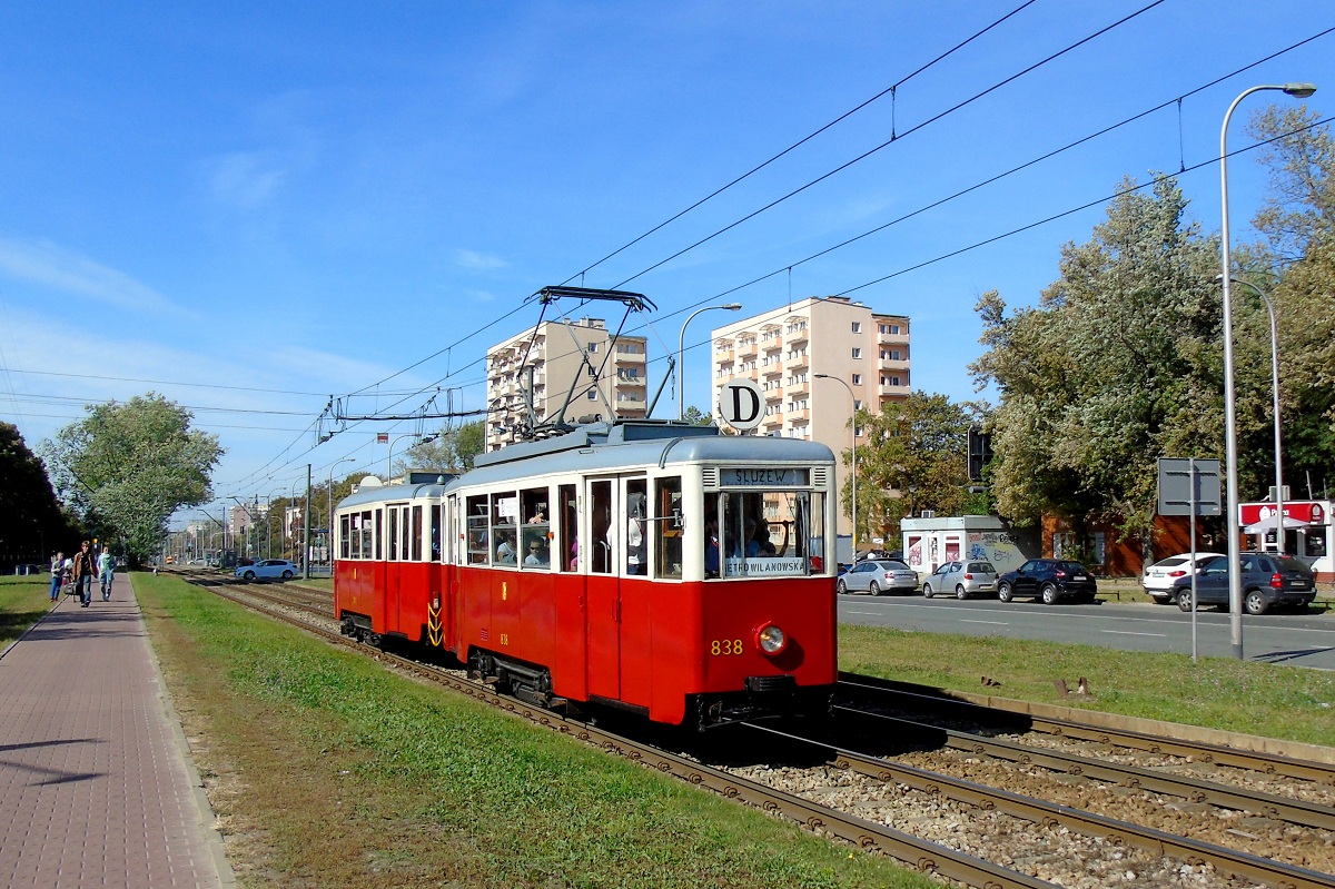 838+1811
eNka z doczepÄ jedzie w obsĹudze kursu linii specjalnej D uruchomionej z okazji DTP 2016 w relacji Zajezdnia MokotĂłw (11:10)-Metro Wilanowska (11:22). 
Słowa kluczowe: DTP2016