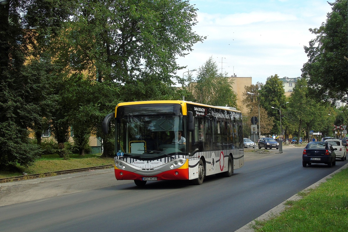 WSC MC60
AMZ jedzie w obsĹudze kursu linii numer 6 w relacji Ĺťelazowa Wola (9:20)-Sochaczew PKP (9:41). 
