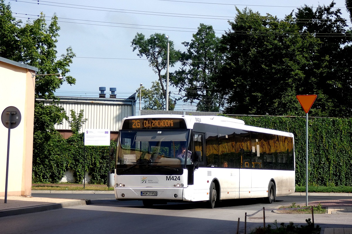 M424
Ambasador jedzie w obsĹudze kursu linii zastÄpczej KM ZG w relacji Grodzisk Mazowiecki Dw. PKP (8:50)-Warszawa Dw. Zachodni (10:05). 
