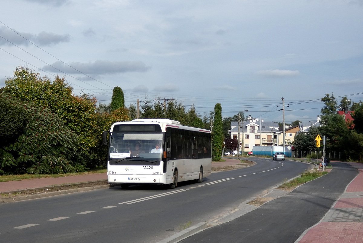 M420
Ambasador jedzie w obsĹudze kursu linii zastÄpczej KM ZG w relacji Warszawa Dw. Zachodni (15:08)-Grodzisk Mazowiecki Dw. PKP (16:25). 
