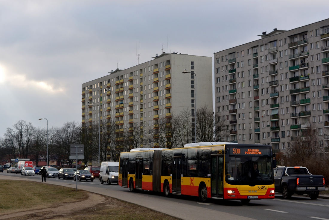 3382
Przemalowany "gdaĹszczak" wczoraj byĹ do spotkania na linii 500.
