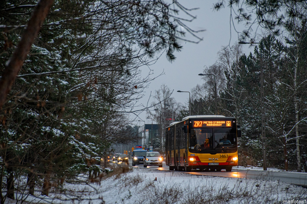 3463
Ostatni dzieĹ kursowania zastÄpczej linii ZR7
Słowa kluczowe: Zima