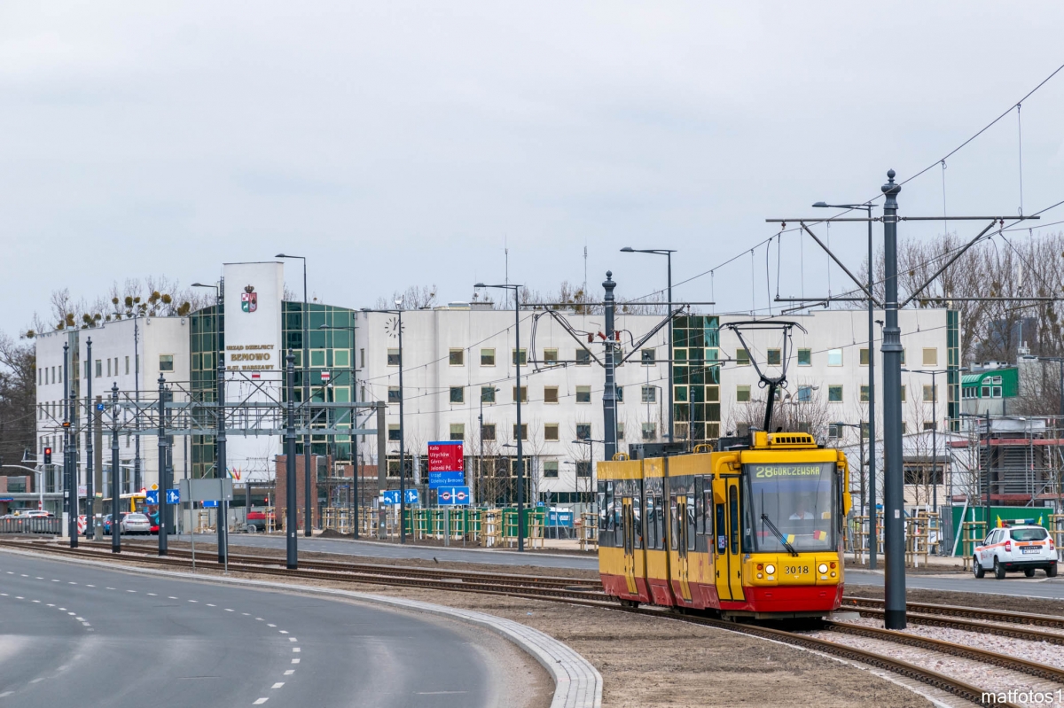 3018
PowrĂłt tramwajĂłw na GĂłrczewskÄ
