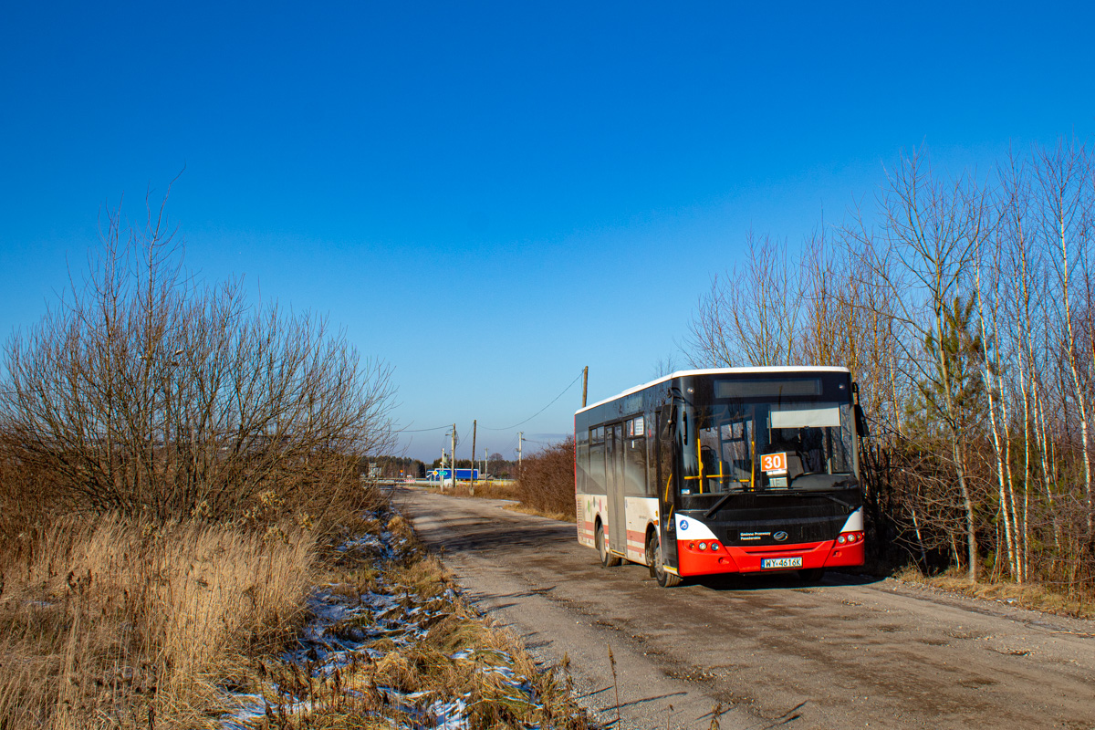 406
KrĂłtki odcinek trasy linii 30 przebiega drogÄ gruntowÄ. W nawierzchni sÄ dosĹownie kratery, ktĂłre nie pozwalajÄ jechaÄ wiÄcej niĹź 5 km/h.
