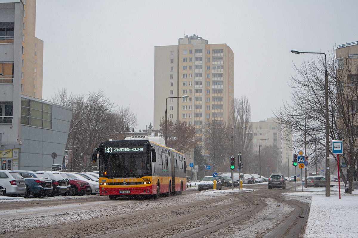 7804
W zwiÄzku z zapadniÄciem siÄ jezdni na Placu Szembeka, autobusy jeĹźdĹźÄce w stronÄ GocĹawka zostaĹy skierowane objazdem przez ul. ĹukowskÄ i TarnowieckÄ.
Na zdjÄciu Autosan M18LF LNG na linii 143 jadÄcy objazdem ulicÄ ĹukowskÄ.
Słowa kluczowe: Objazd  Zima
